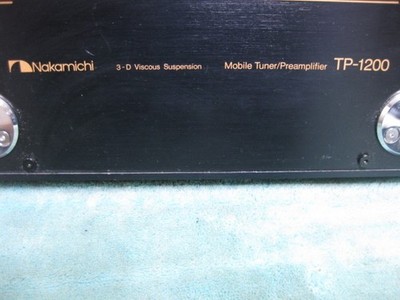 Nakamichi TP-1200 Car Cassette Tuner Head Unit – Preamp Output – 1