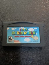 Super Mario World Super Mario Advance 2 Nintendo GBA Game Boy Advance