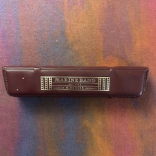 Vintage M. Hohner Marine Band No. 365 12-Hole Diatonic Harmonica in the Key of C