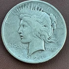 Item #1220 — 1921 Peace Dollar F