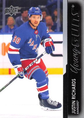 2021-22 Upper Deck #480 Justin Richards Young Guns RC