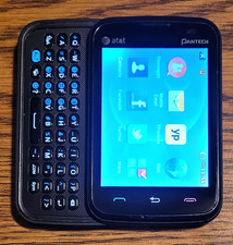 Pantech Renue P6030 - Black AT T Rare GSM Slider Smartphone - No Back