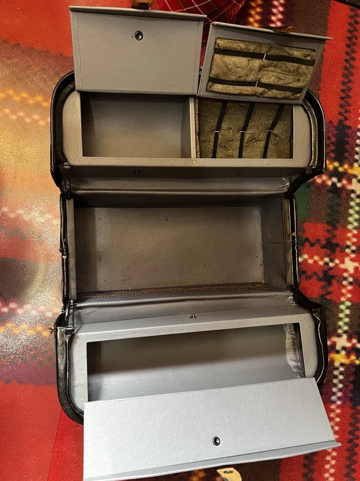 Bolso Médico Médico Médico Médico Schell Emdee Cuero Antiguo Excelente Estado Foto 3 de 4