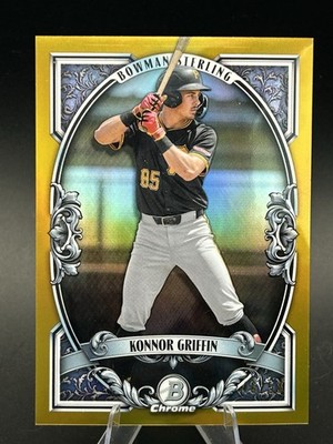 2026 Bowman Konnor Griffin Sterling Gold 46/50 SSP BST-7 Pirates B996