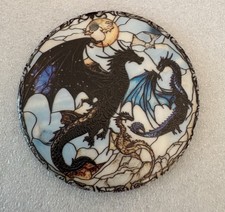 Dragon Stained Glass 3D Ornament