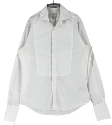 GANT Chemise Habillée Slim Col Boutonné Homme Blanc Taille M - Photo 1/4