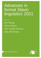 Advances In Formal Slavic Linguistics 2021 Petr Biskup