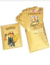 Pokemon Vmax Gold Card TCG DX GX Gold & Collector Pokemon Card 1 Pack UK Stock