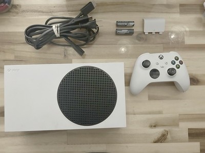 Microsoft Xbox Series S 512GB White Gaming Console Bundle