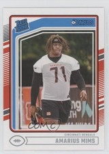 2024 Panini Donruss Rated Rookie Amarius Mims #350 12g7