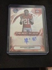 2025 Bowman Best U Football Best Of 2025 Autos BOA-AR Anthony Rogers Ohio State