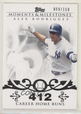 2008 Topps Moments & Milestones 99/150 Alex Rodriguez #1 iu7