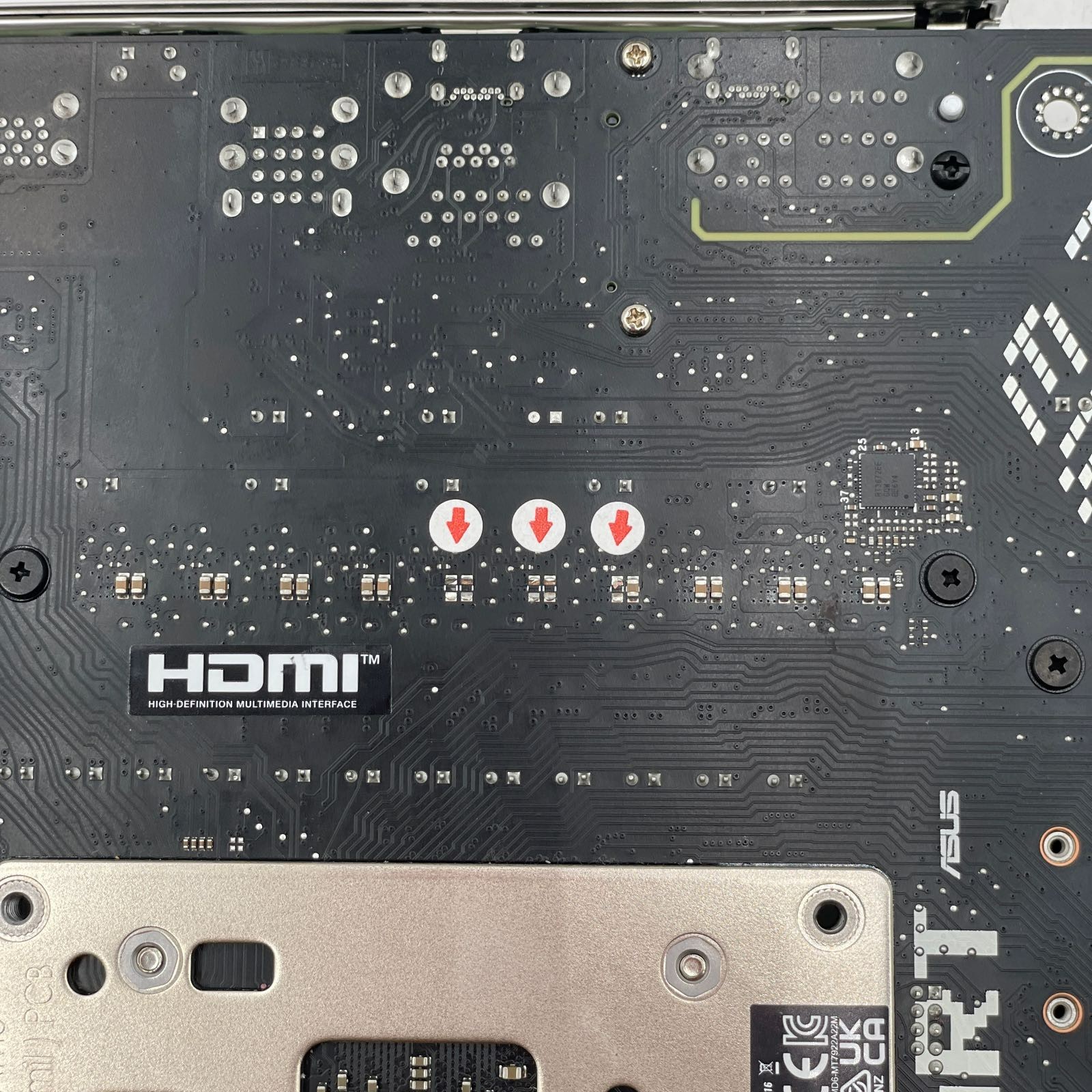 ASUS ROG Strix B650-A Gaming WIFI AMD AM5 DDR5 WiFi 6E ATX Motherboard - READ