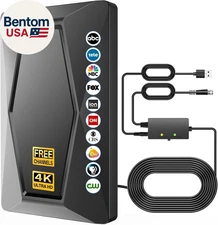 2025 TV Antenna Indoor Antenna for Smart TV Long Range Reception HD Digital Ante