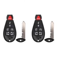 Keys4Less Key Fob Replacement for 2010 Dodge Grand Caravan FCC IYZ-C01C Pack 2