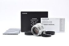 Box Unused Fujifilm Fujinon XF 35mm F/2 R WR Silver for Fuji X mount JAPAN A707
