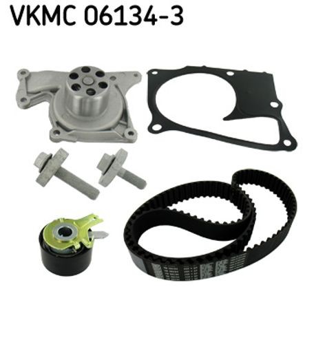 Original SKF Water Pump + Timing Belt Set VKMC 06134-3 For Dacia Nissan Renault - Image 14