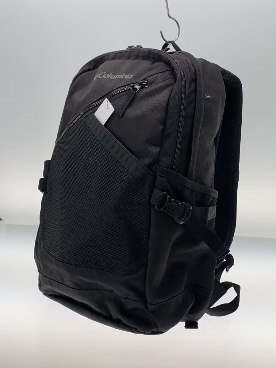 Columbia Backpack, Polyester, Black, Solid Color,… - image 2
