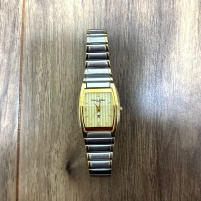 Roberta Baldini Damenuhr Gold und Silber Quadratisch Eleganter Designer aus...