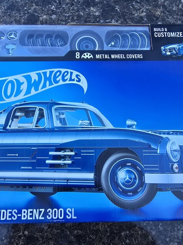 New Mattel Brick Shop Hot Wheels Mercedes-Benz 300 SL 1:12 Scale READY TO SHIP - Picture 3 of 20