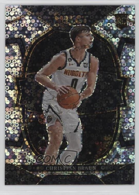 2022-23 Panini Select Concourse Disco Prizm Christian Braun #85 1u6