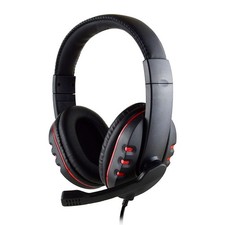Wired Gaming Headphones 3.5mm AUX Mic Noise Canceling for PC & Console
