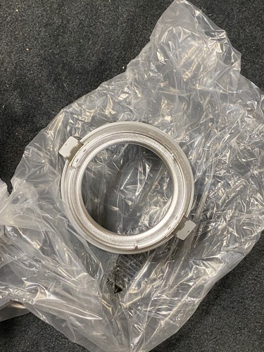 4 pollici Riflettore e Bordo - Deflettore Argento Opaco con Bordo Bianco Qtà:12 - Foto 5 di 6