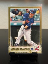 2015 Topps - Michael Brantley #599 Gold /2015 Guardians