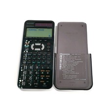 Sharp EL-W516X WriteView Scientific Calculator Solar Powered Case Battery Tested