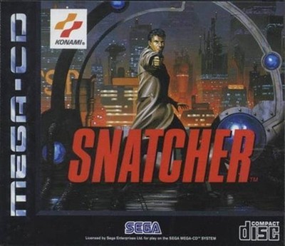 Snatcher - Sega Mega CD Action Adventure Shooter Videospiel OVP