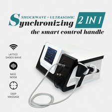 2in1 Ultra Shock Wave Therapy Machine ESWT for Muscle Pain Relief ED Treatment