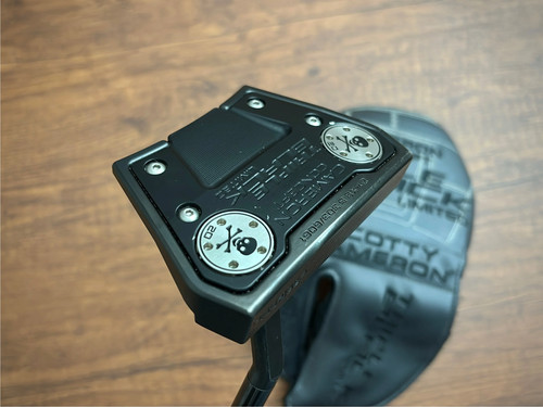 Titleist Scotty Cameron Phantom X 9.5 Triple Black Limited Putter 34" + headcov