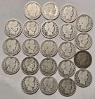 Lot of 22 Barber Quarters