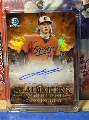 2024 Bowman - Gladiators of the Diamond Autographs Jackson Holliday #GDA-JH...