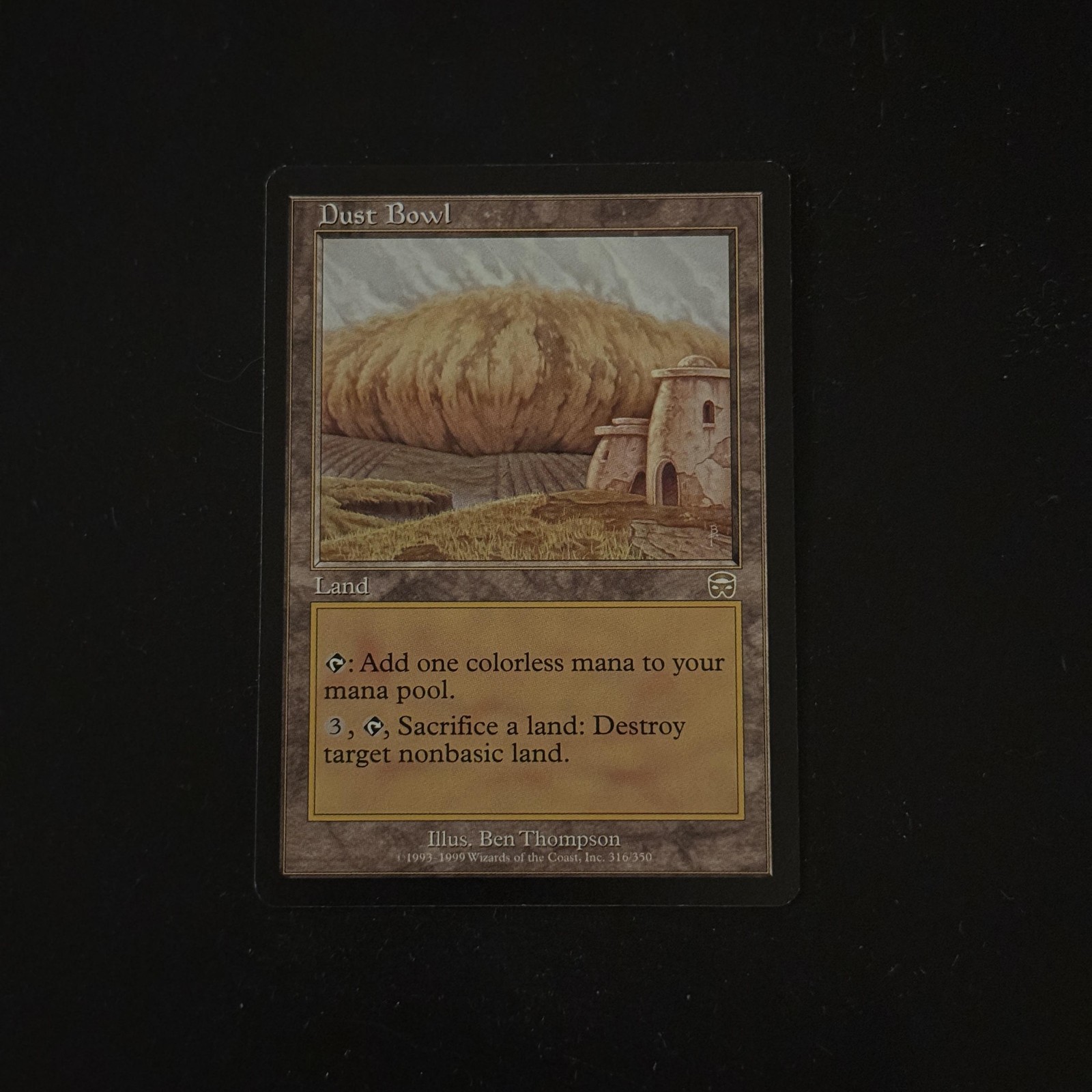 Magic The Gathering Mercadian Masques Dust Bowl #316 Lightly played