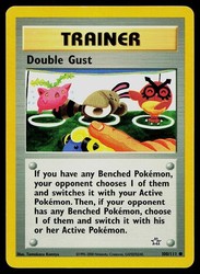 Double Gust - 100/111 Neo Genesis - Pokémon TCG - Common Trainer