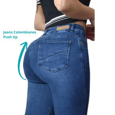 Jeans Colombianos Push Up Levanta cola pantalones jeans butt lifter high waist