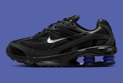 Nike Shox Ride 2 Black Metallic Silver Deep Royal Sneakers IM5999-010 Mens Sizes