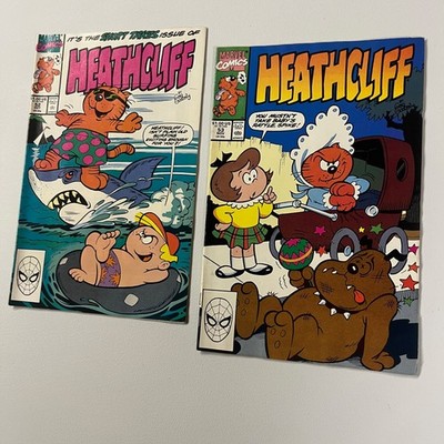 Heathcliff #52 #53 Lot - Marvel 1990