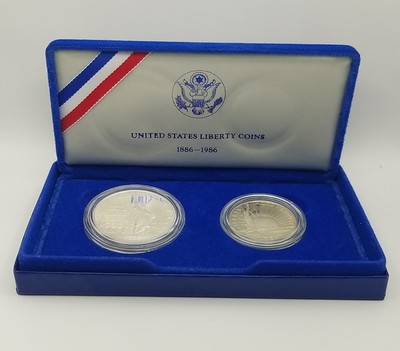 UNITED STATES LIBERTY COINS 2点セット 1886-1986 United States Liberty Coins - 2 Coin Set #3767 | eBay