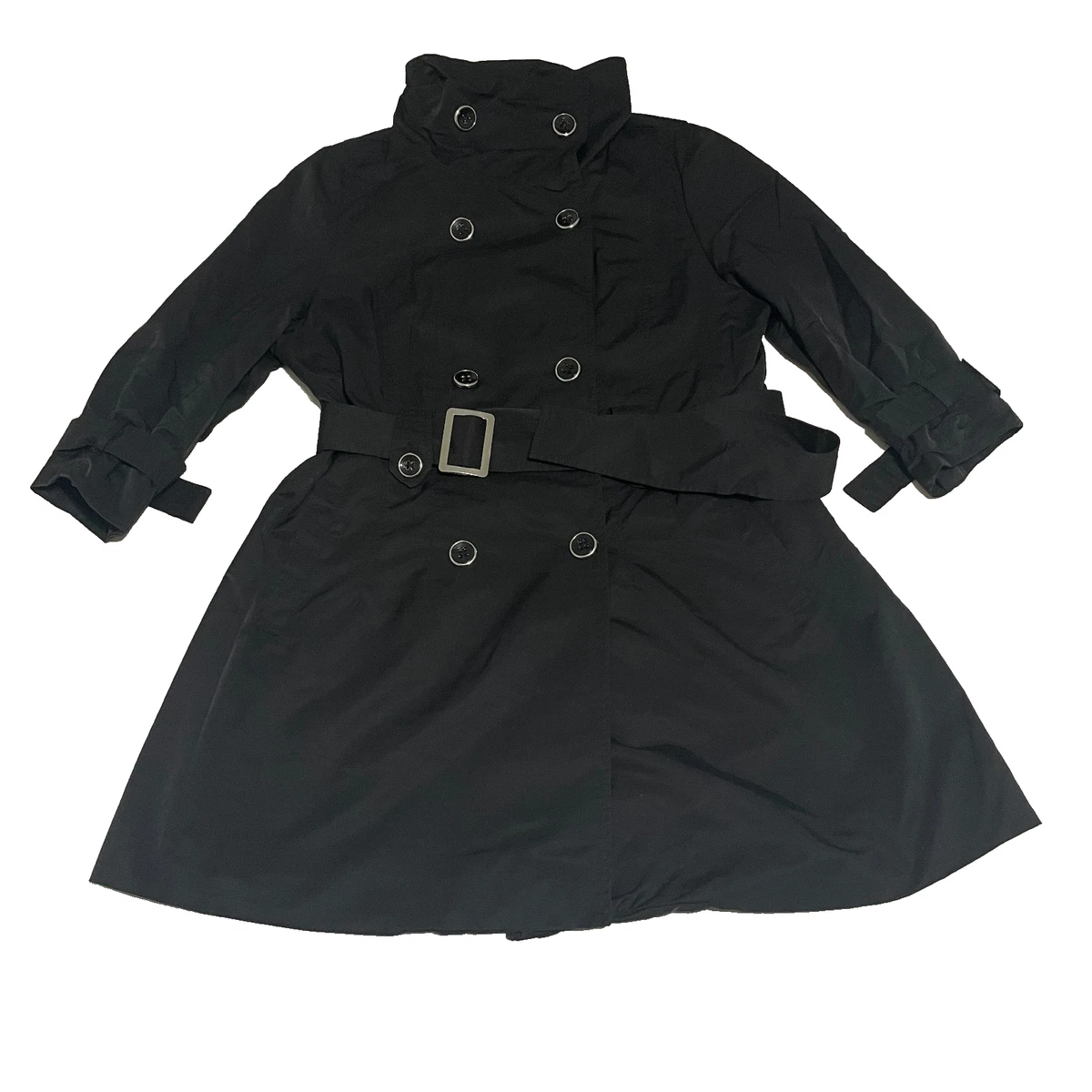 Black Rivet Trench Coats, Jackets & Vests for Women for sale | eBay
