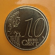 10 Cent Frankreich 2024 &ndash; Neues M&uuml;nzdesign Simone Veil &ndash; Bankfrisch UNC