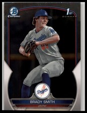 2023 Bowman Draft #BDC-109 Brady Smith Chrome