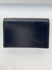 PORTER Men's Leather Card Case, Black