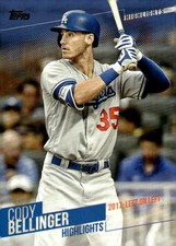 2018 Topps #CB-26 Cody Bellinger Cody Bellinger Highlights Blue