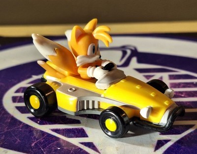 JAKKS PACIFIC SONIC THE HEDGEHOG 30TH ANNIVERSARY TEAM RACING TAILS FIGURE