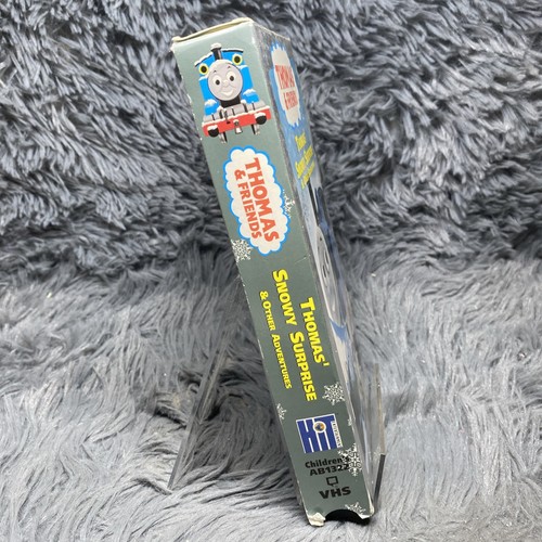 Thomas & Friends Thomas Snowy Surprise VHS Tape 2003 Alec Baldwin Train Tank - Picture 3 of 8
