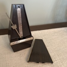 Vintage Seth Thomas Metronome - De Maelzel Wind Up, USA Nice 