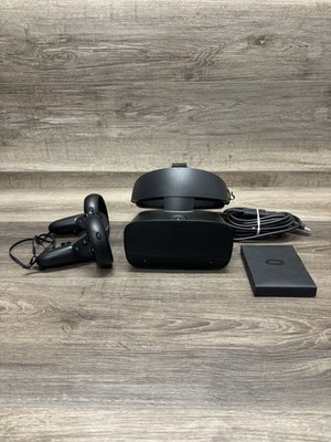 Lenovo Oculus Rift S PC-Powered VR Gaming Headset 2 Controllers Untested Damaged