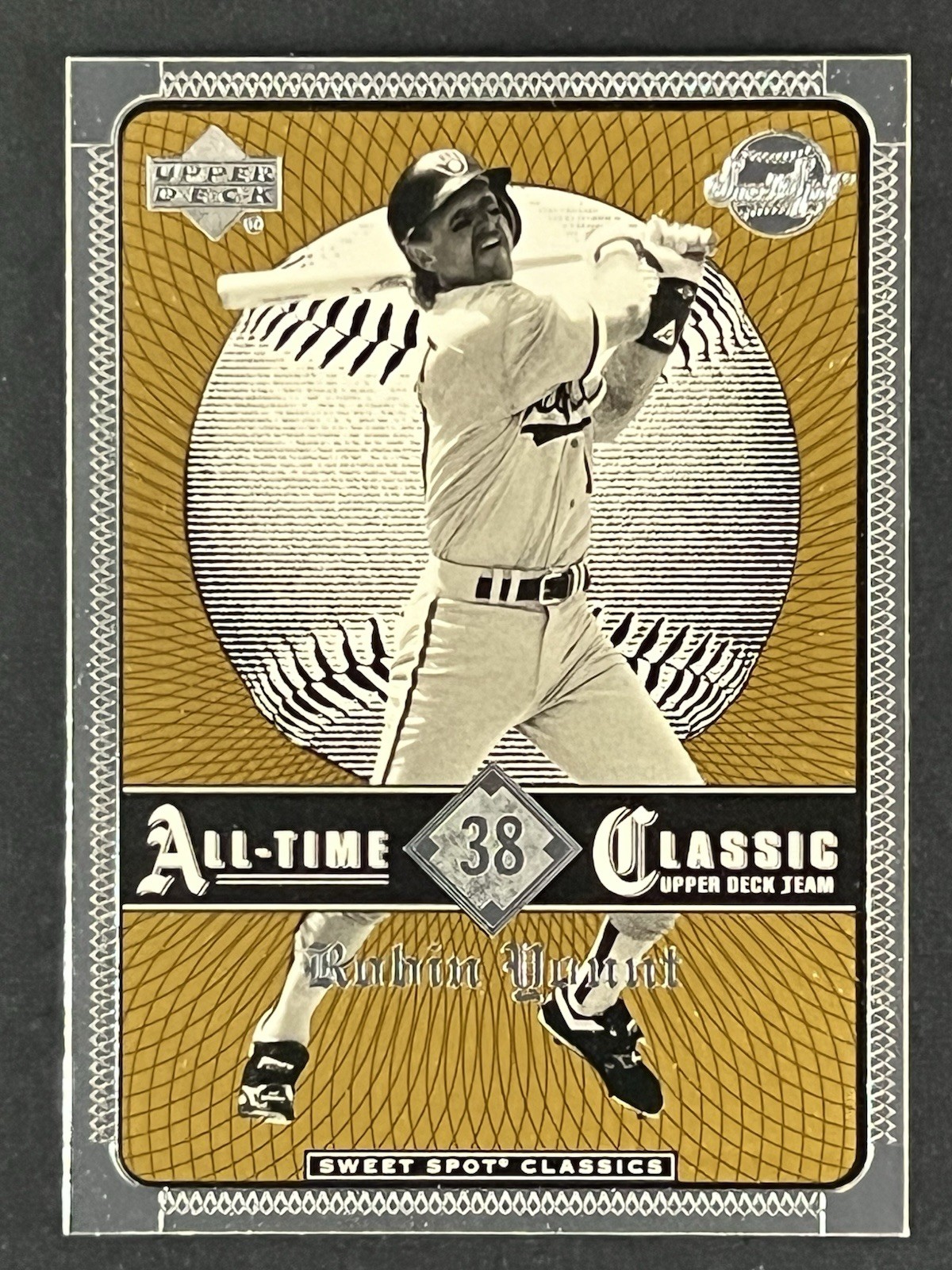 Robin Yount 2002 Upper Deck Sweet Spot Classics #38 Milwaukee Brewers
